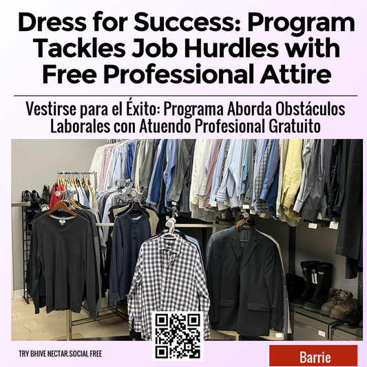 Dress for Success: Program Tackles Job Hurdles with Free Professional Attire