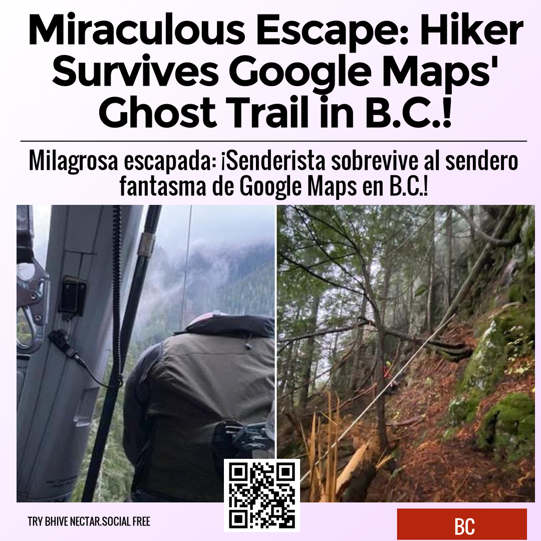 Miraculous Escape: Hiker Survives Google Maps' Ghost Trail in B.C.!