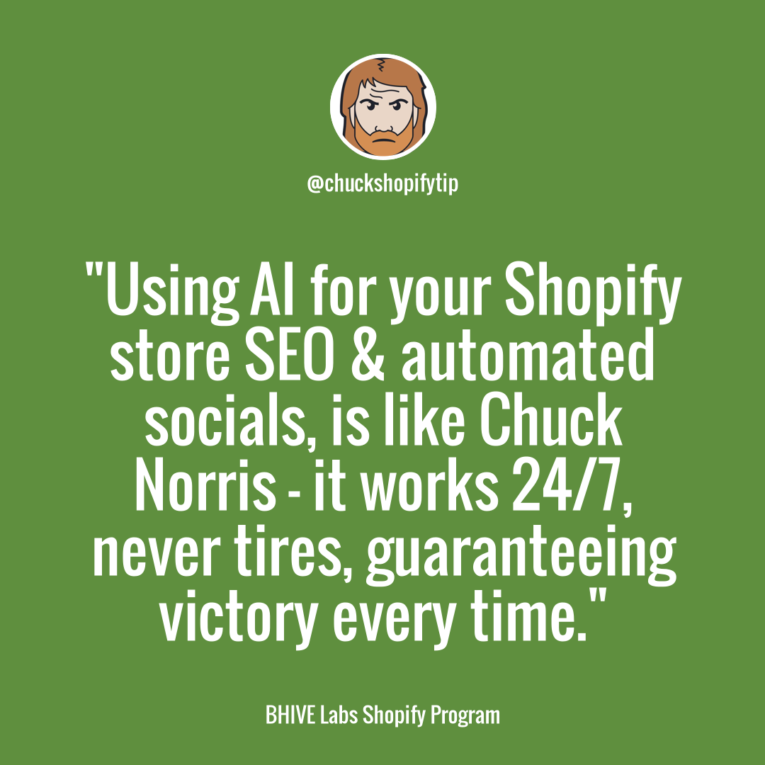 Boost your Shopify Store with AI-Powered SEO & Social Media Automation: Work Smarter, Not Harder with BHIVE Labs