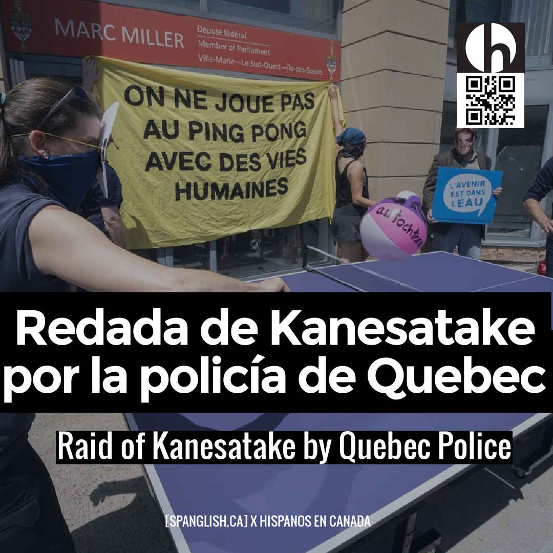 Raid of Kanesatake by Quebec Police