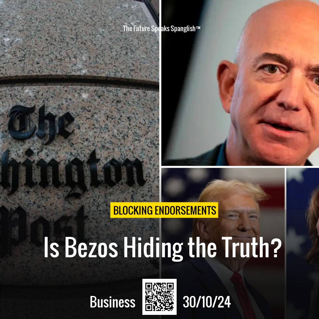 Bezos Blocks Post's Harris Endorsement, Sparks Subscriber Loss