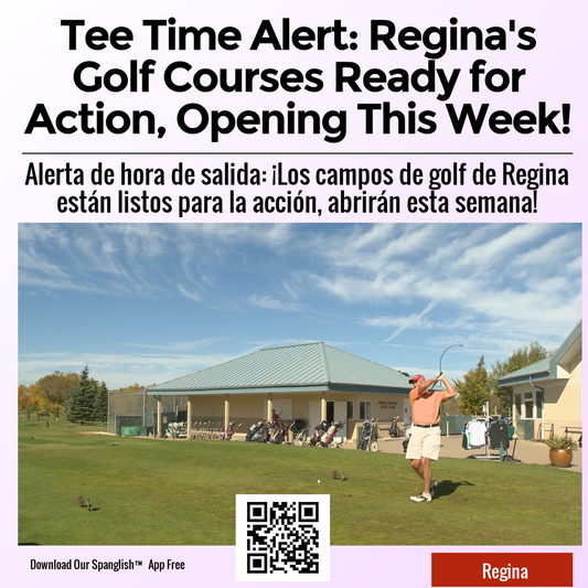 Tee Time Alert: Regina's Golf Courses Ready for Action, Opening This Week!