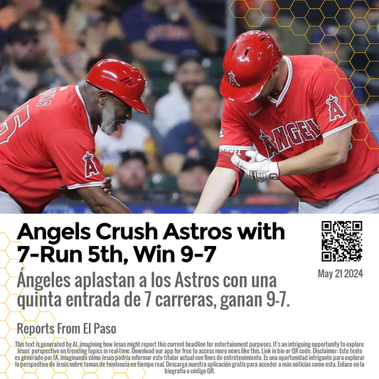 Angels Crush Astros with 7-Run 5th, Win 9-7