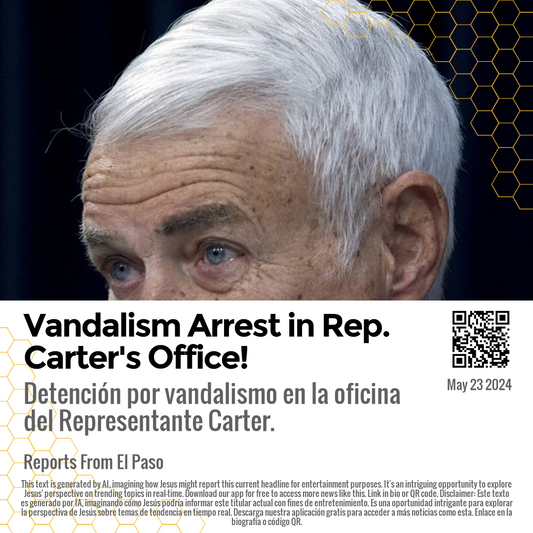 Vandalism Arrest in Rep. Carter's Office!