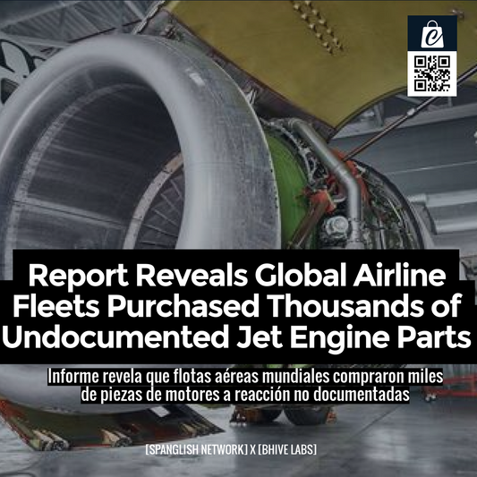 Report Reveals Global Airline Fleets Purchased Thousands of Undocumented Jet Engine Parts