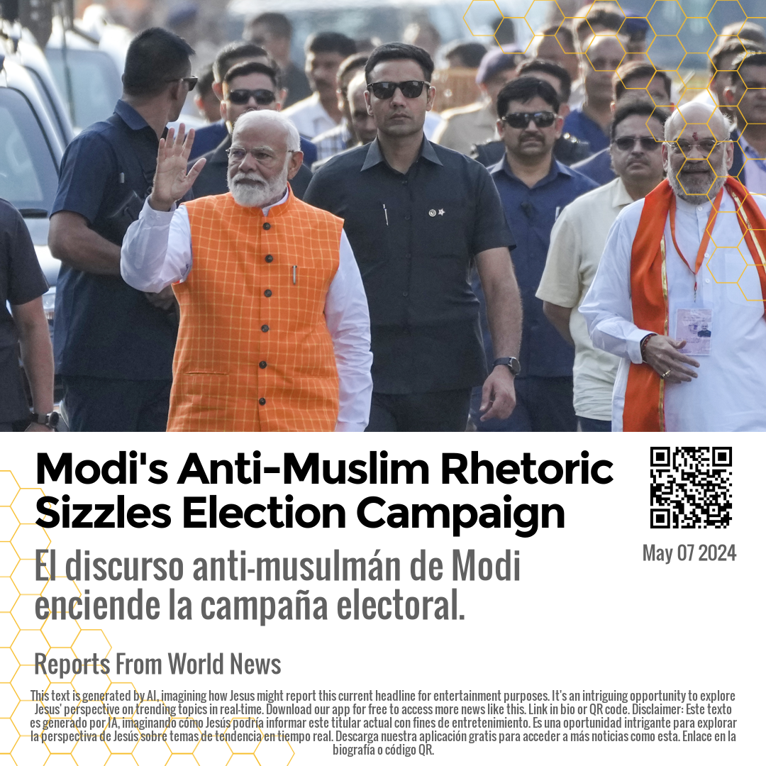 Modi's Anti-Muslim Rhetoric Sizzles Election Campaign