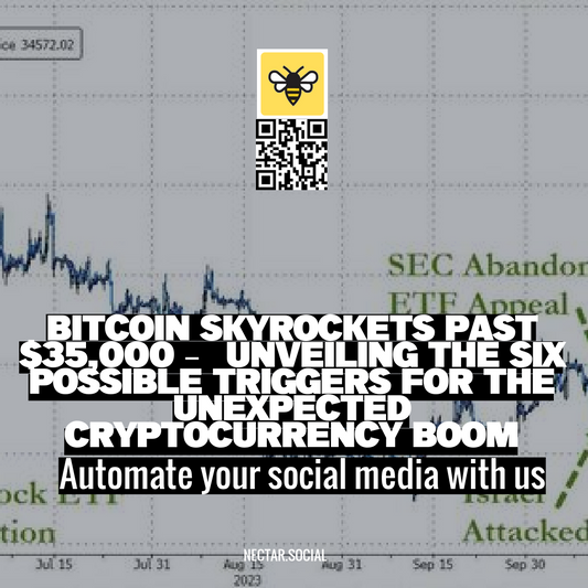 Bitcoin Skyrockets Past $35,000 – Unveiling the Six Possible Triggers for the Unexpected Cryptocurrency Boom