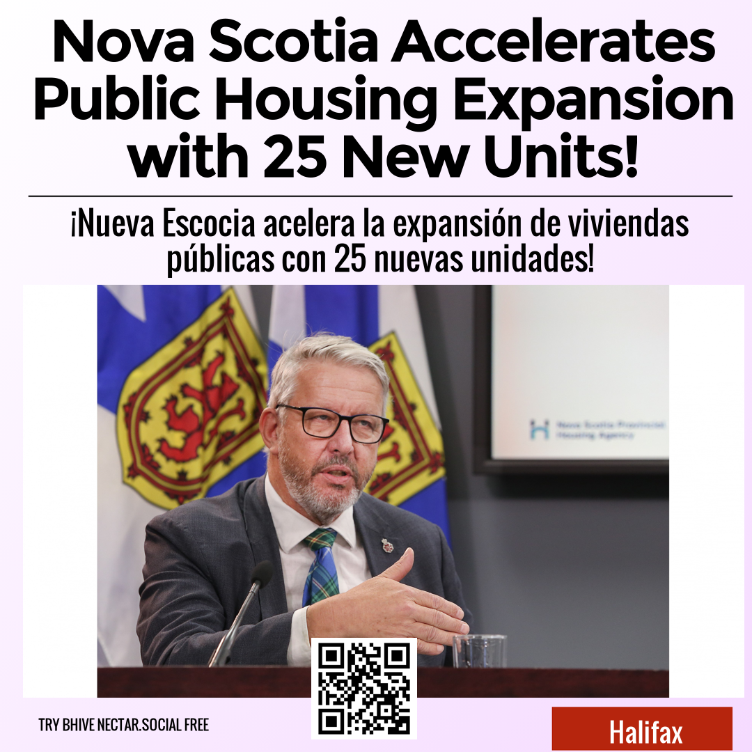 Nova Scotia Accelerates Public Housing Expansion with 25 New Units!