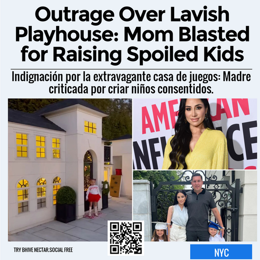 Outrage Over Lavish Playhouse: Mom Blasted for Raising Spoiled Kids