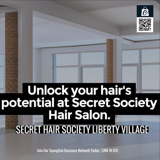 Unlock your hair's potential at Secret Society Hair Salon.