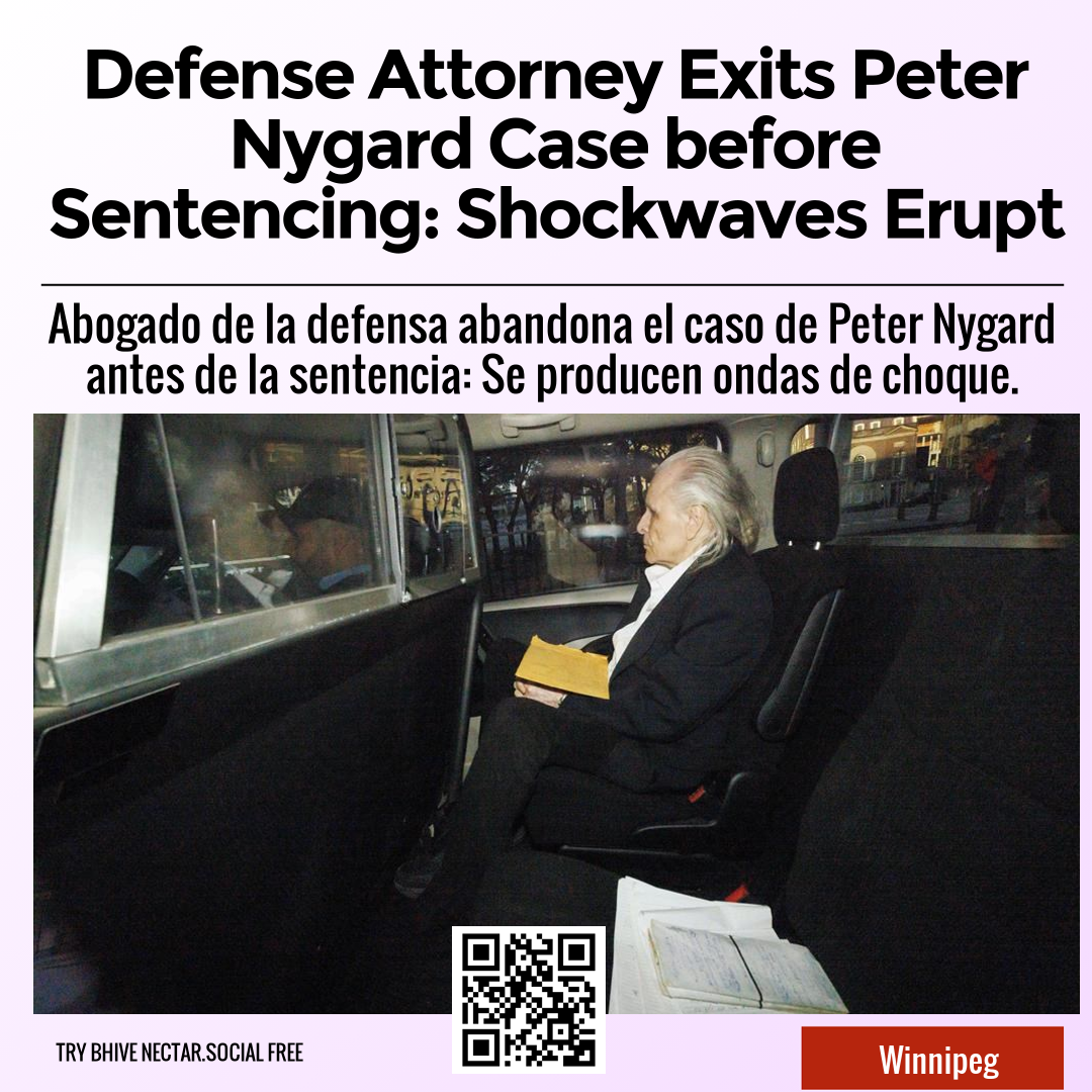 Defense Attorney Exits Peter Nygard Case before Sentencing: Shockwaves Erupt