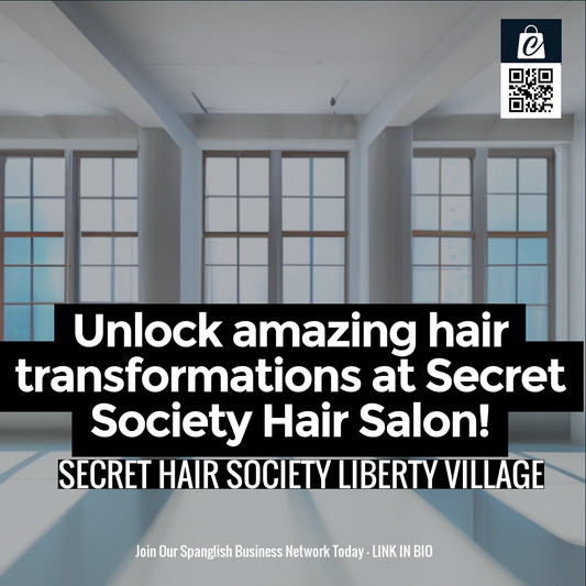 Unlock amazing hair transformations at Secret Society Hair Salon!