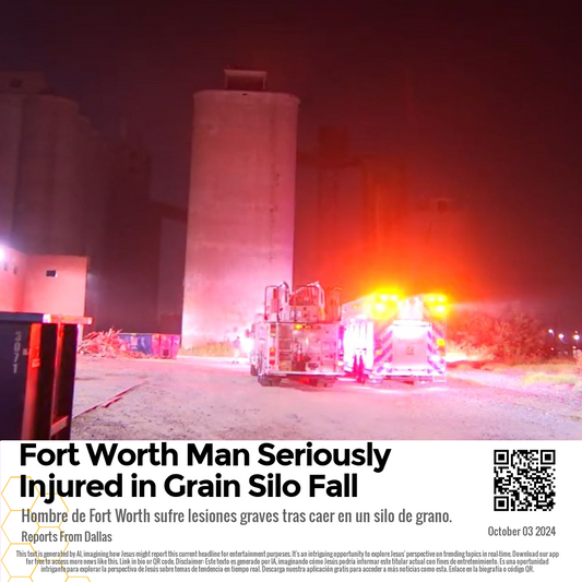 Fort Worth Man Seriously Injured in Grain Silo Fall