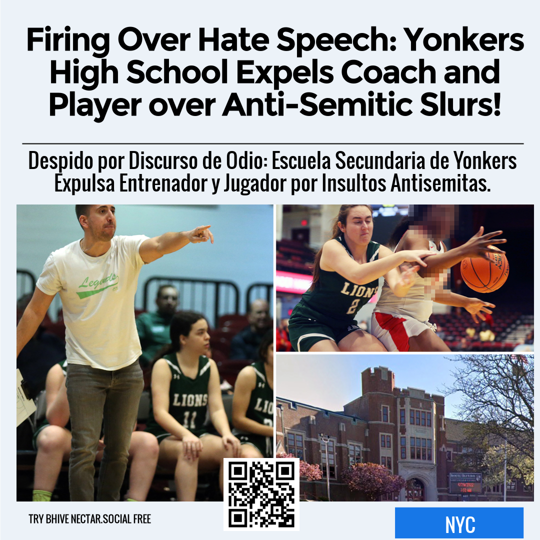 Firing Over Hate Speech: Yonkers High School Expels Coach and Player over Anti-Semitic Slurs!