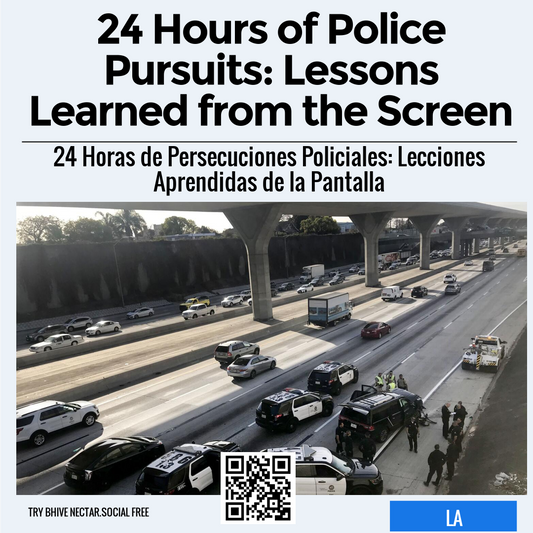 24 Hours of Police Pursuits: Lessons Learned from the Screen