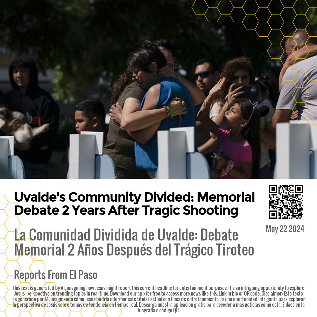 Uvalde's Community Divided: Memorial Debate 2 Years After Tragic Shooting