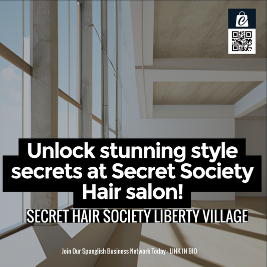 Unlock stunning style secrets at Secret Society Hair salon!