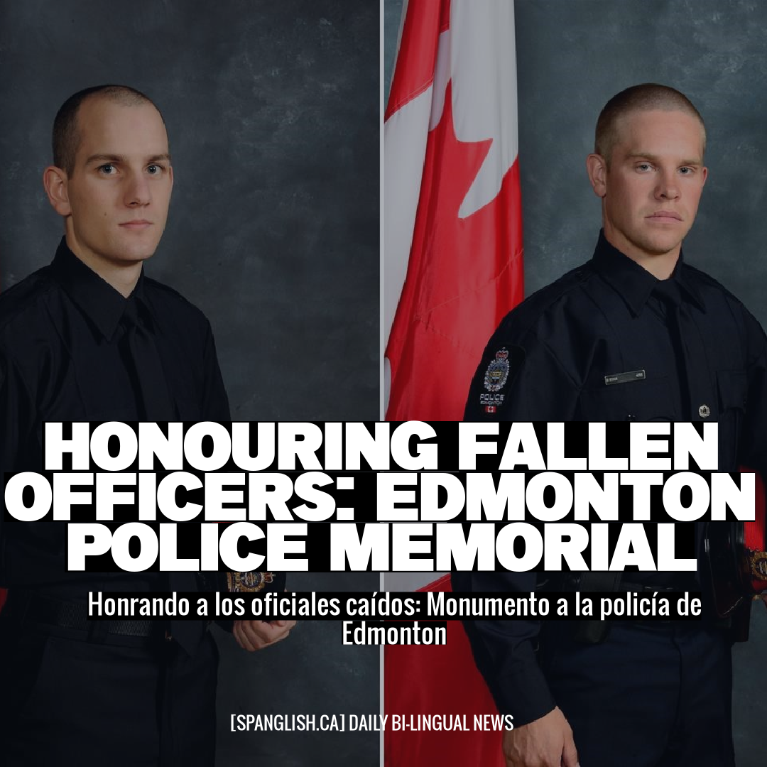 Honouring Fallen Officers: Edmonton Police Memorial