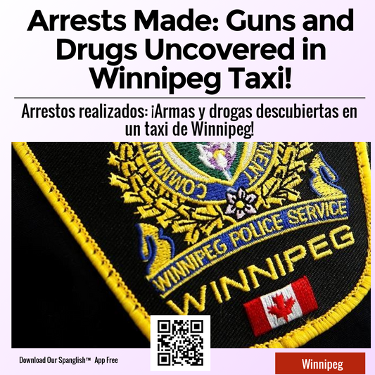 Arrests Made: Guns and Drugs Uncovered in Winnipeg Taxi!