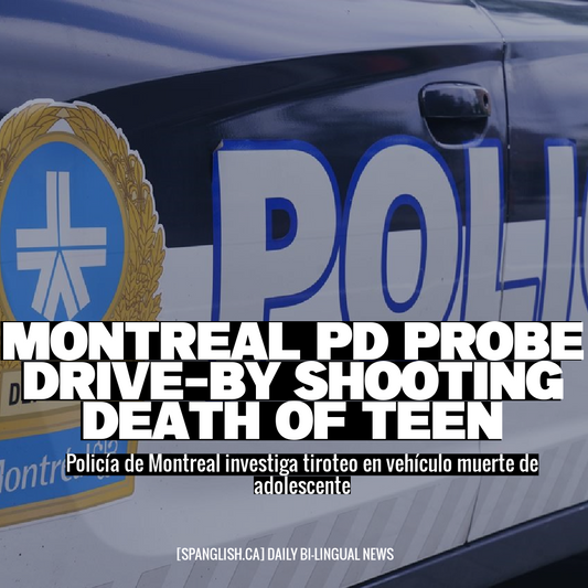 Montreal PD Probe Drive-By Shooting Death of Teen