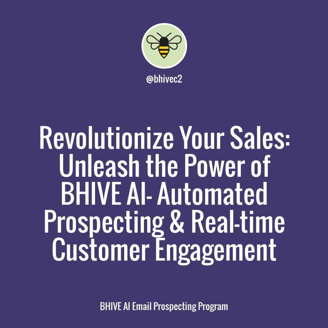 Future-Proof Your Sales: Boost Productivity with AI-Powered Prospecting and Real-Time Customer Relationships