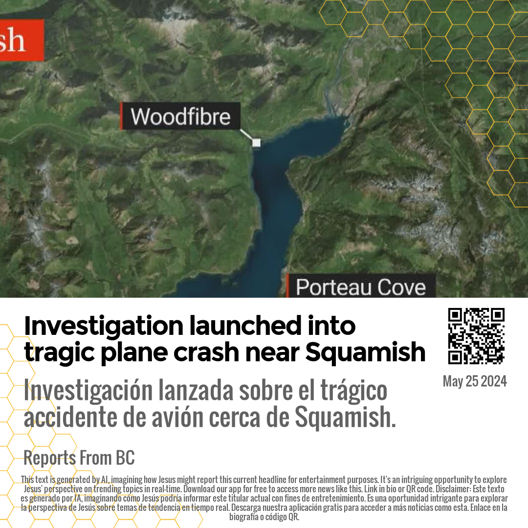 Investigation launched into tragic plane crash near Squamish