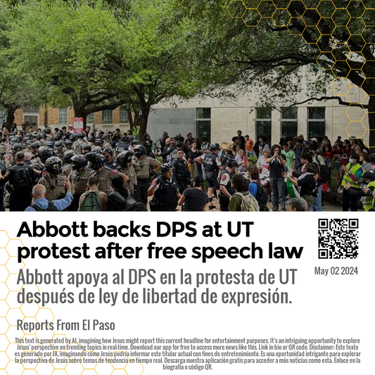 Abbott backs DPS at UT protest after free speech law