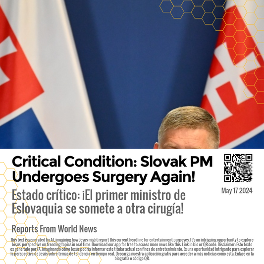Critical Condition: Slovak PM Undergoes Surgery Again!