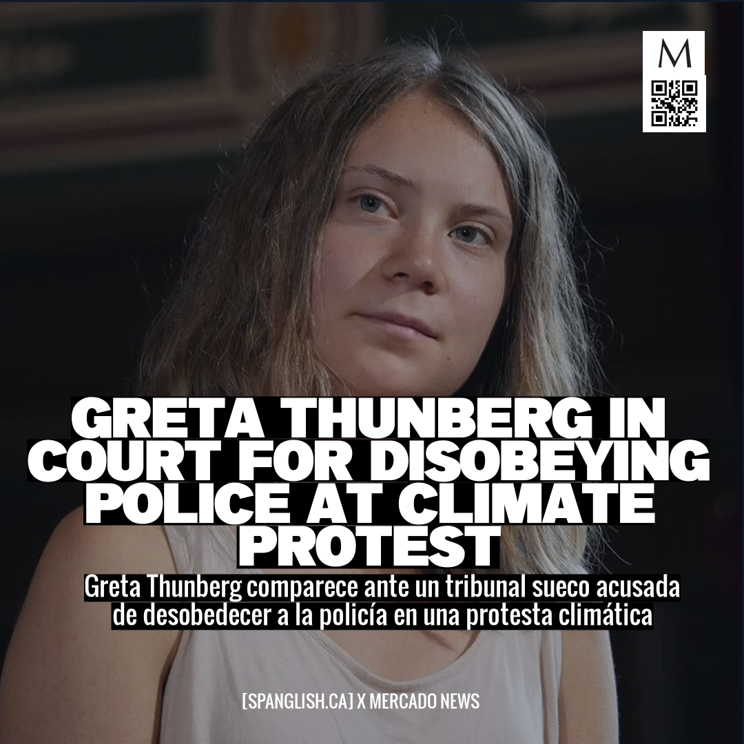 Greta Thunberg in Court for Disobeying Police at Climate Protest