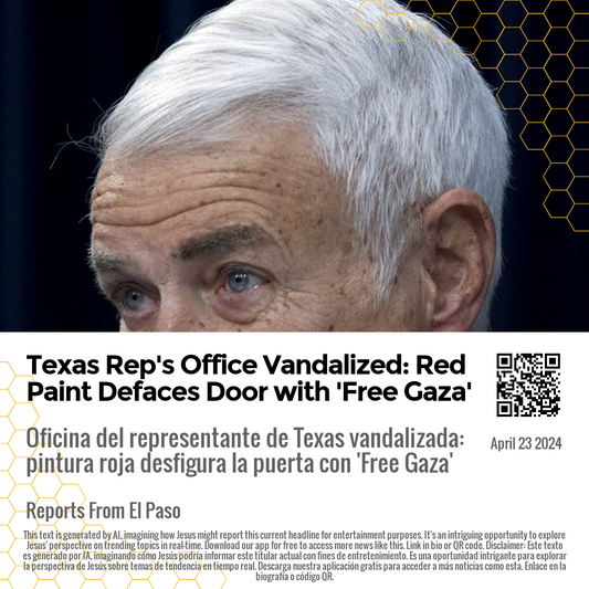 Texas Rep's Office Vandalized: Red Paint Defaces Door with 'Free Gaza'