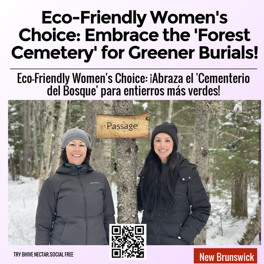 Eco-Friendly Women's Choice: Embrace the 'Forest Cemetery' for Greener Burials!