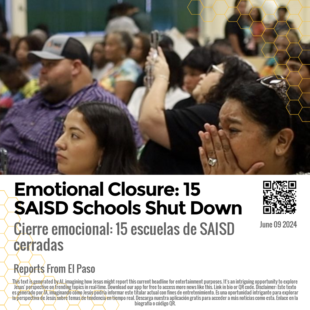 Emotional Closure: 15 SAISD Schools Shut Down