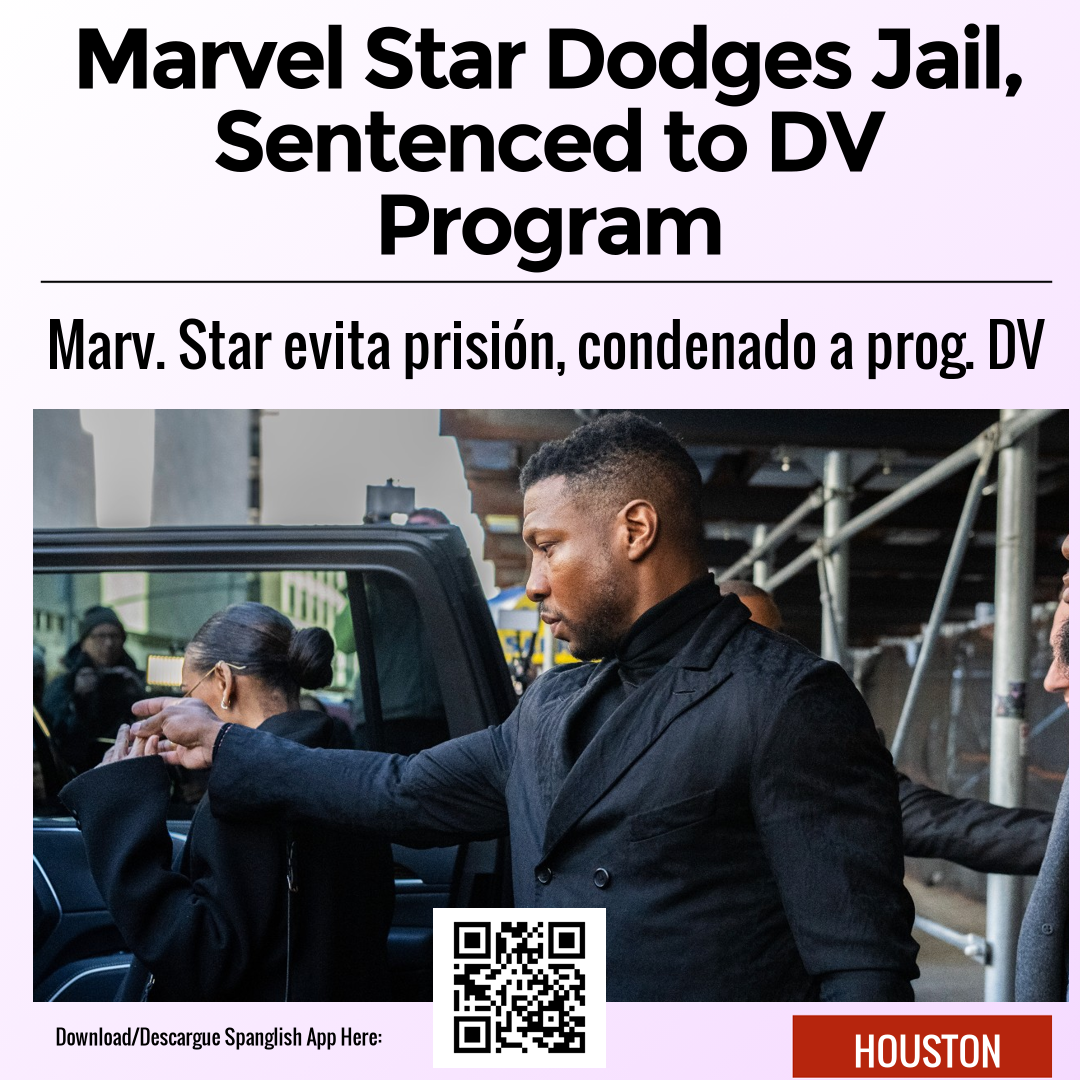 Marvel Star Dodges Jail, Sentenced to DV Program