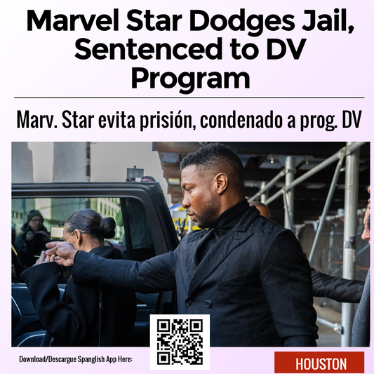 Marvel Star Dodges Jail, Sentenced to DV Program