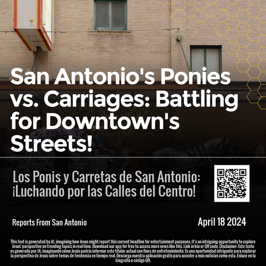 San Antonio's Ponies vs. Carriages: Battling for Downtown's Streets!