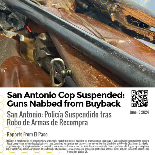 San Antonio Cop Suspended: Guns Nabbed from Buyback