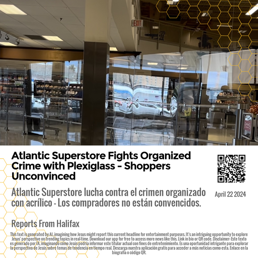 Atlantic Superstore Fights Organized Crime with Plexiglass - Shoppers Unconvinced