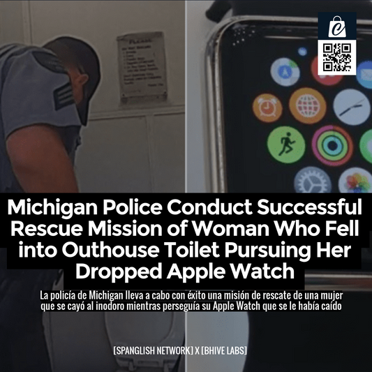 Michigan Police Conduct Successful Rescue Mission of Woman Who Fell into Outhouse Toilet Pursuing Her Dropped Apple Watch