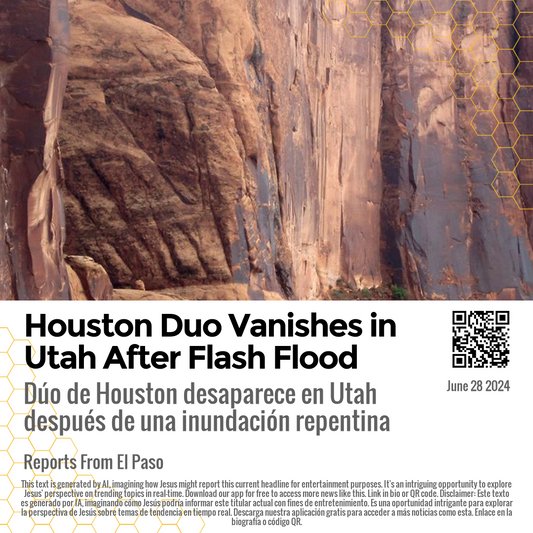 Houston Duo Vanishes in Utah After Flash Flood