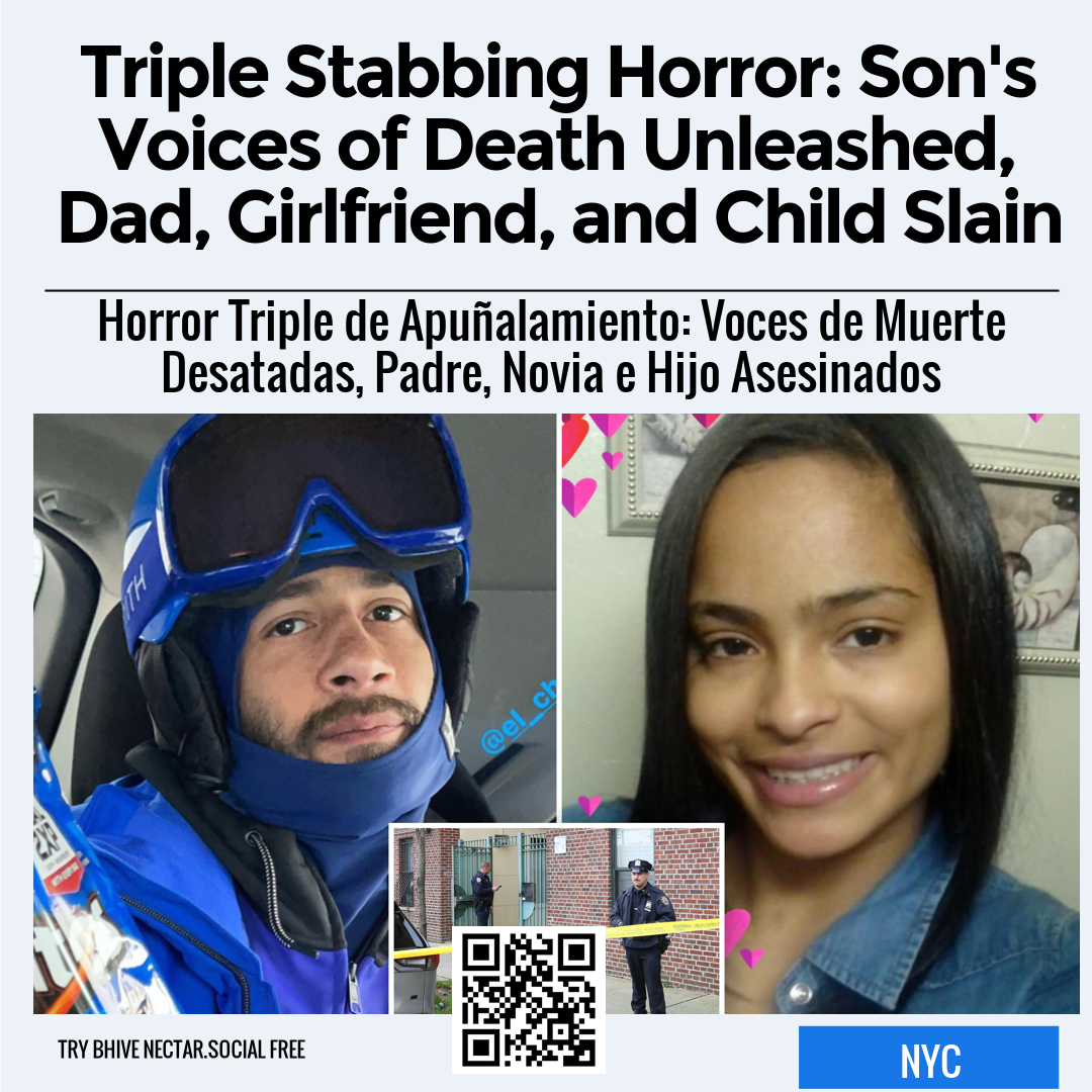 Triple Stabbing Horror: Son's Voices of Death Unleashed, Dad, Girlfriend, and Child Slain