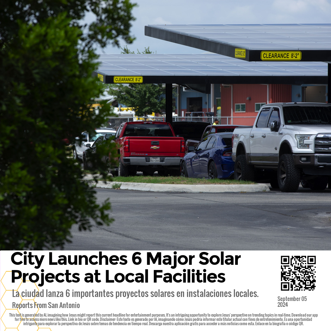 City Launches 6 Major Solar Projects at Local Facilities