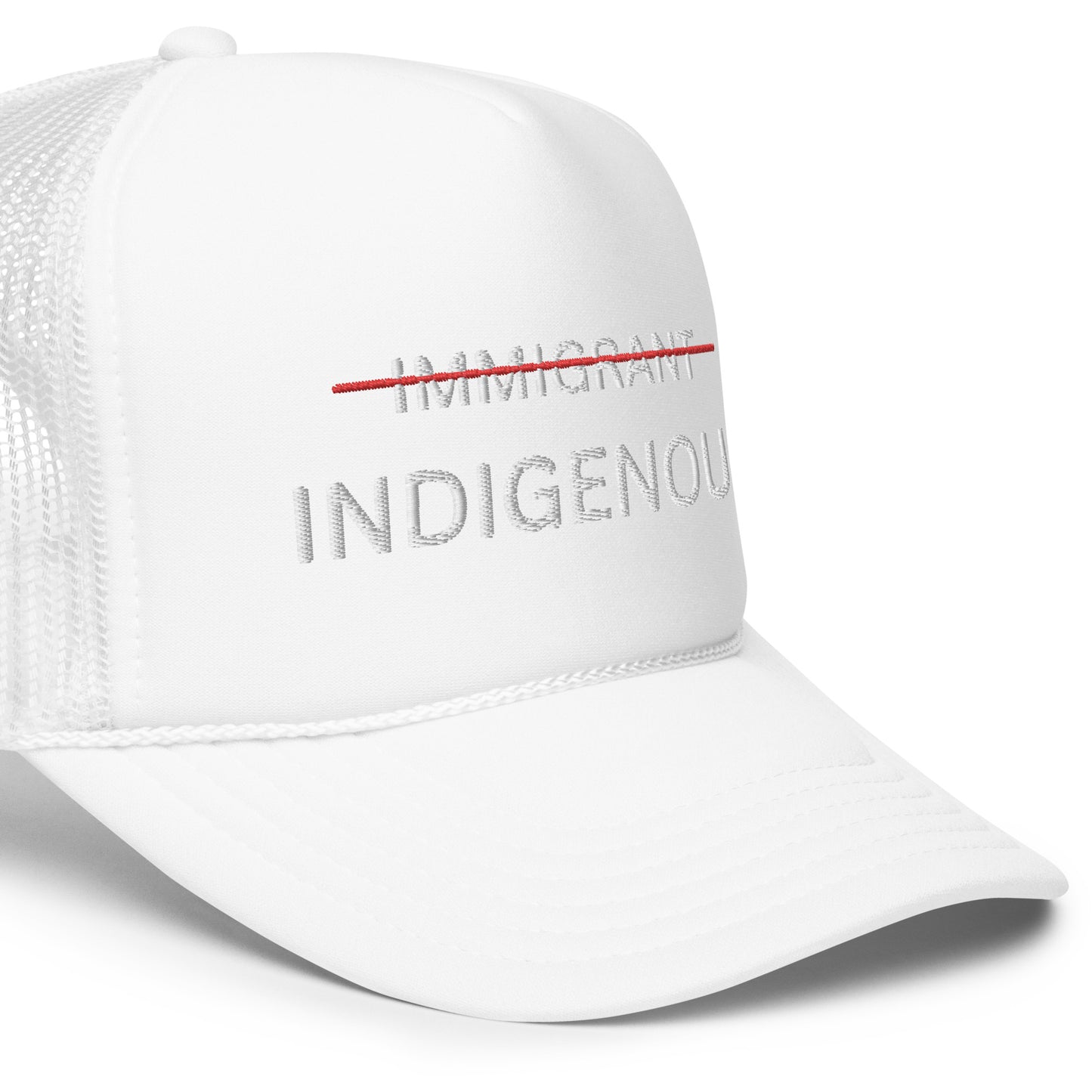 Indigenous peoples Foam Trucker Hat