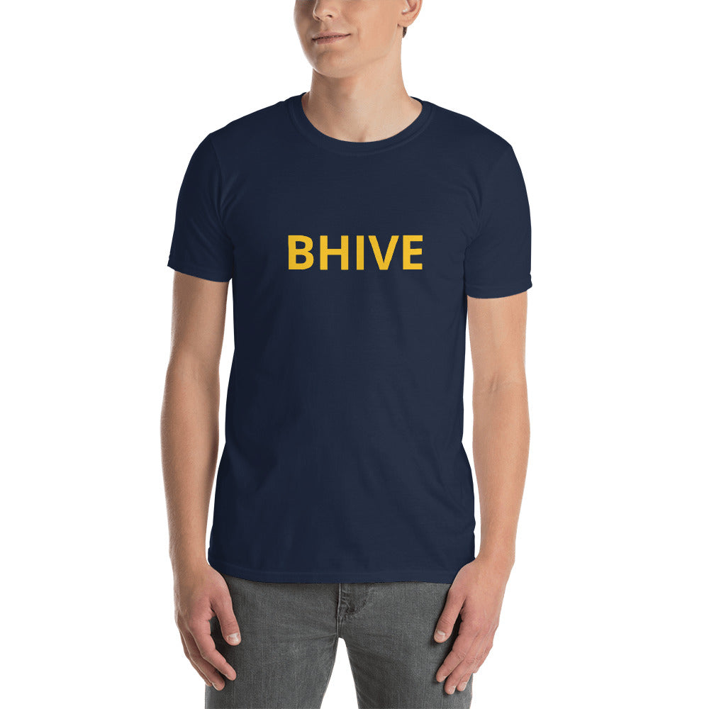 BHIVE Yellow Short-Sleeve Unisex T-Shirt