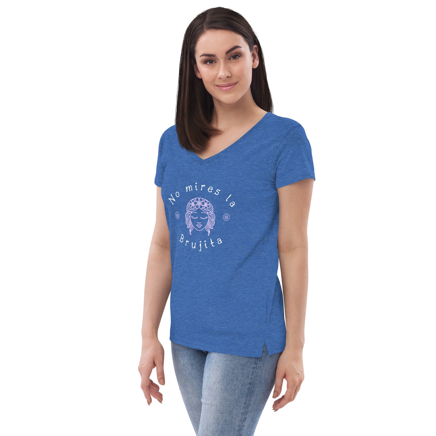 La Brujita Women’s recycled v-neck t-shirt